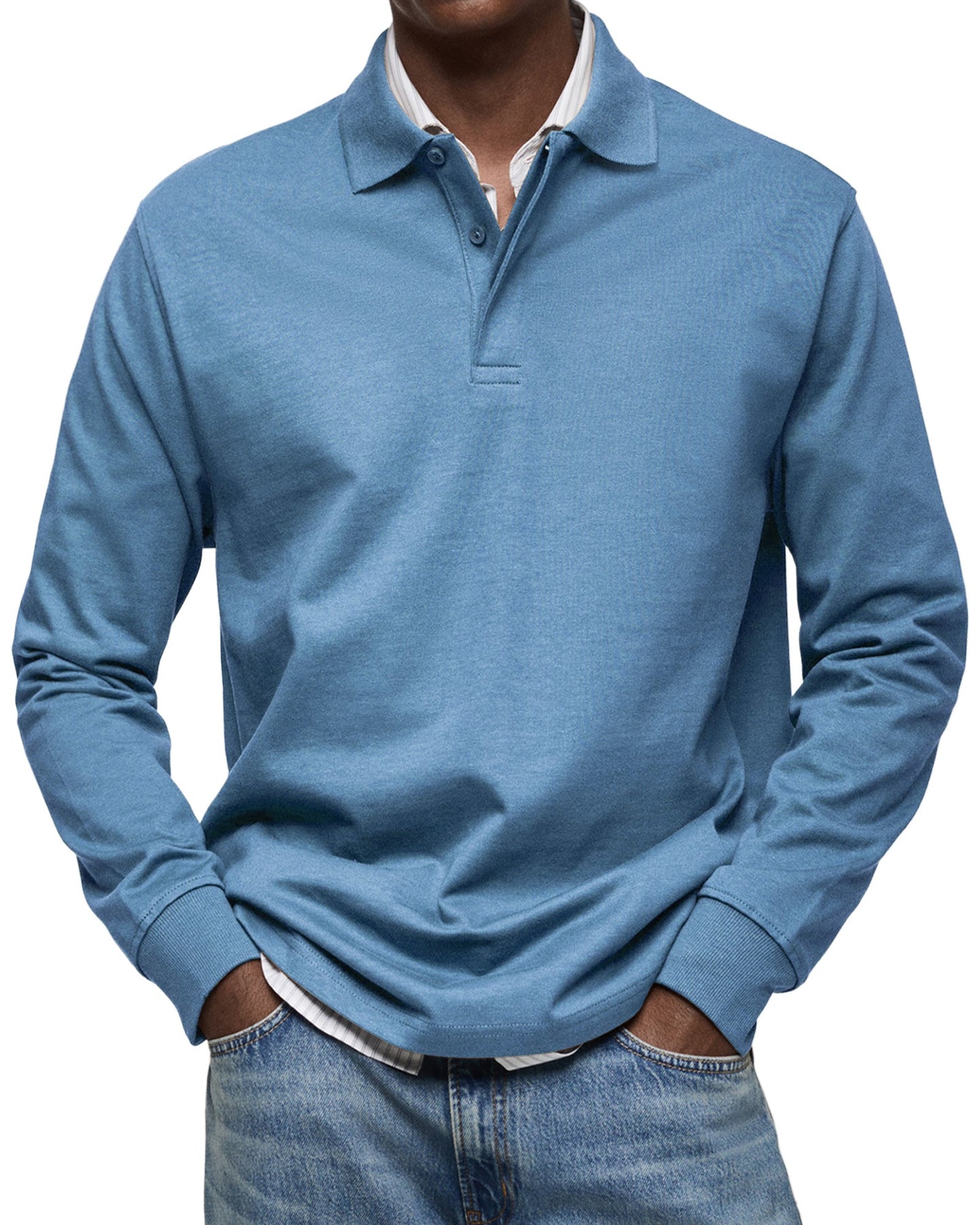 MARCO | Luxury Long-Sleeve Polo