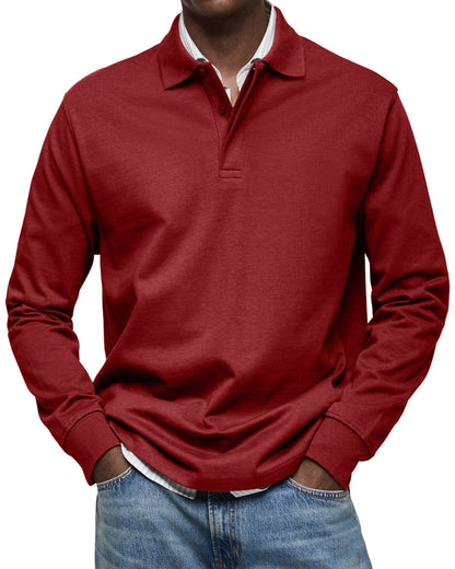 MARCO | Luxury Long-Sleeve Polo