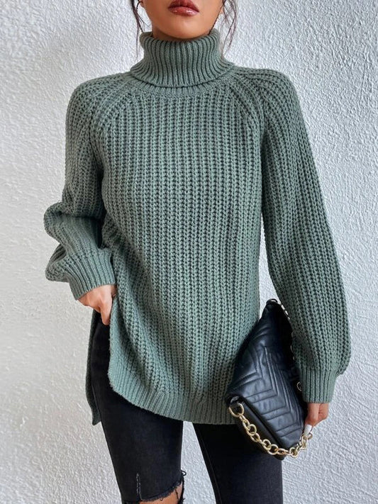 Ashlee | Chunky Knit Turtleneck Sweater