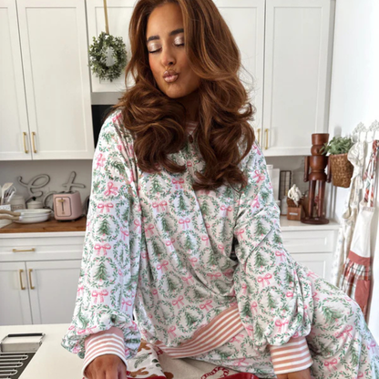 Aubrey - Cozy Christmas Loungewear Set