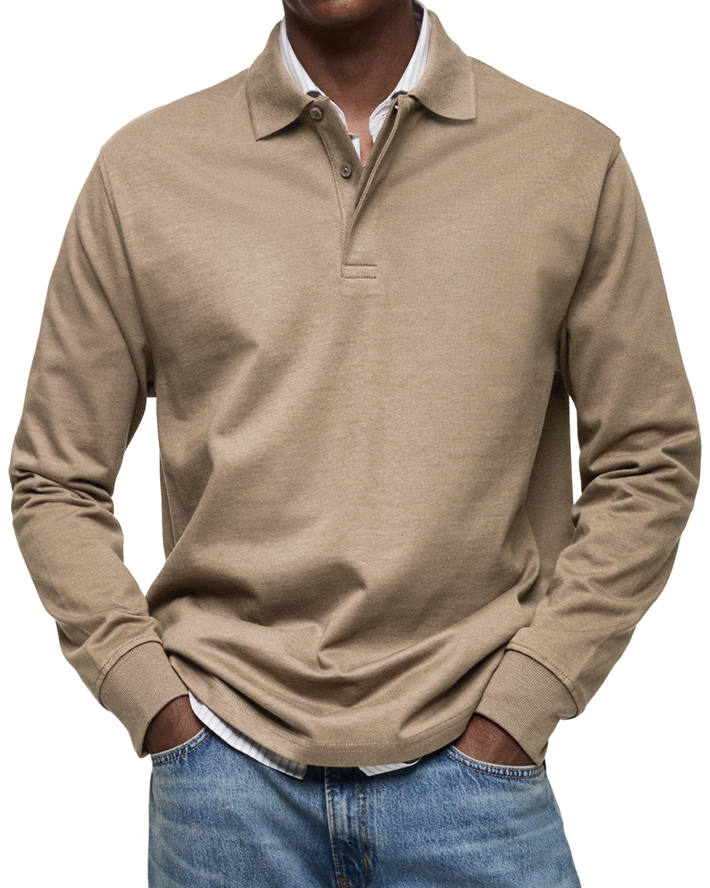 MARCO | Luxury Long-Sleeve Polo