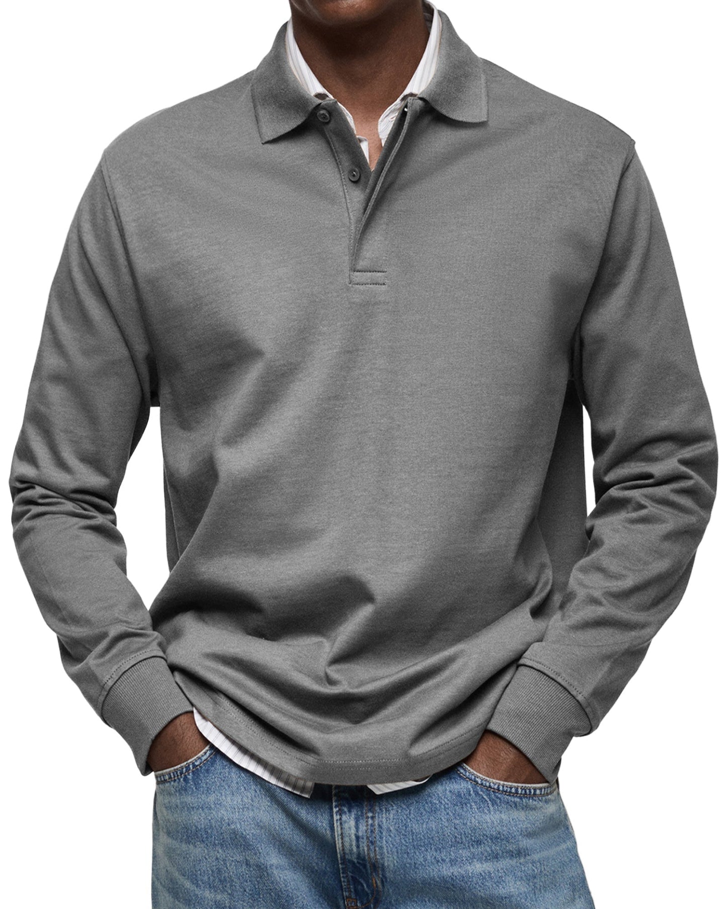 MARCO | Luxury Long-Sleeve Polo