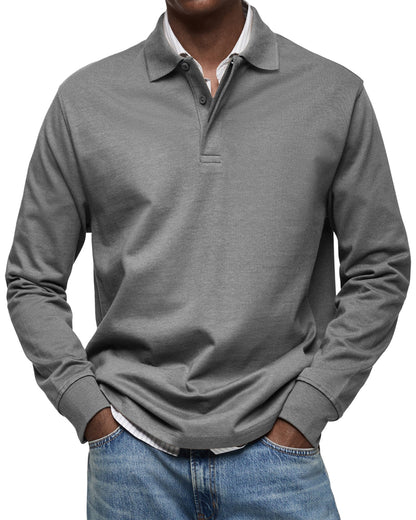 MARCO | Luxury Long-Sleeve Polo