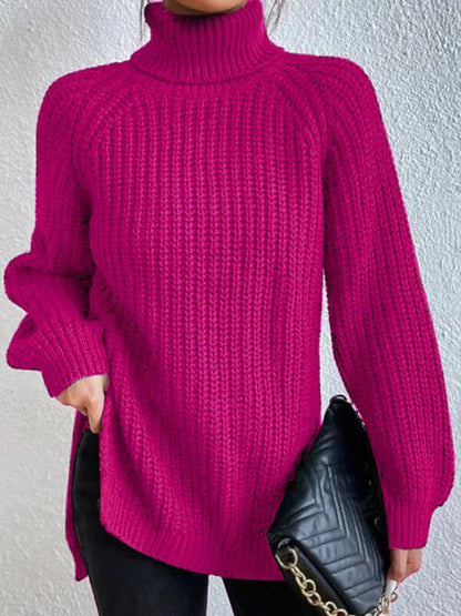 Ashlee | Chunky Knit Turtleneck Sweater