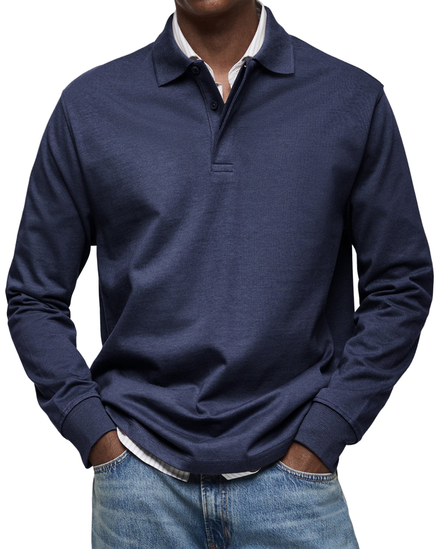MARCO | Luxury Long-Sleeve Polo