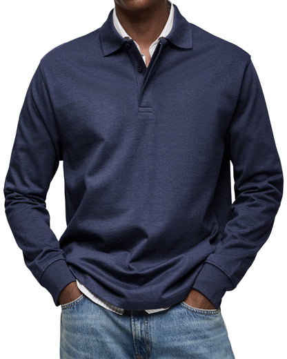 MARCO | Luxury Long-Sleeve Polo