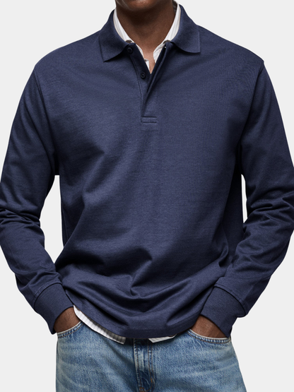 MARCO | Luxury Long-Sleeve Polo