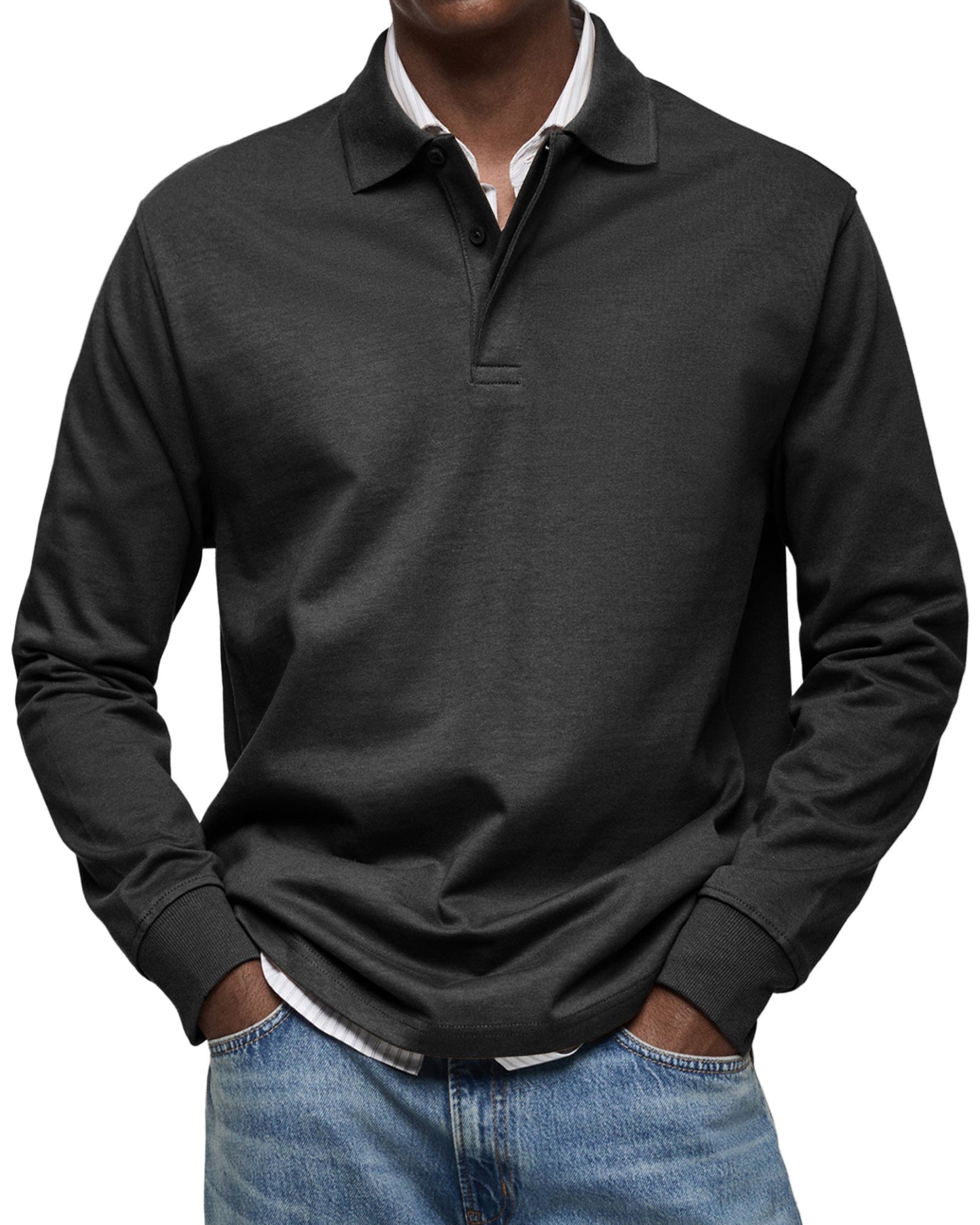 MARCO | Luxury Long-Sleeve Polo