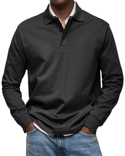 MARCO | Luxury Long-Sleeve Polo