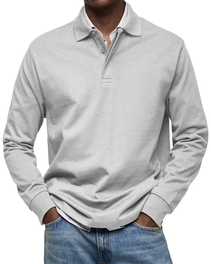 MARCO | Luxury Long-Sleeve Polo