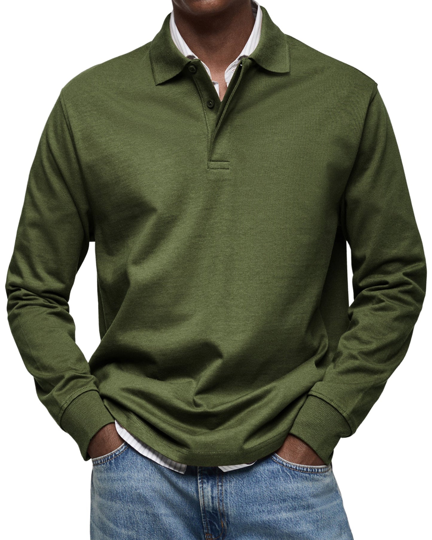 MARCO | Luxury Long-Sleeve Polo