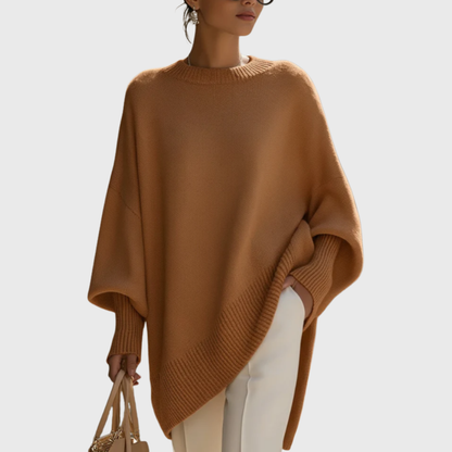 Livia I oversized poncho-sweater