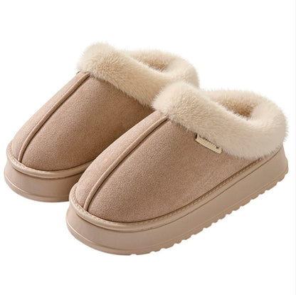 🩶 CozySteps™ – Luxury Warm Winter Slippers