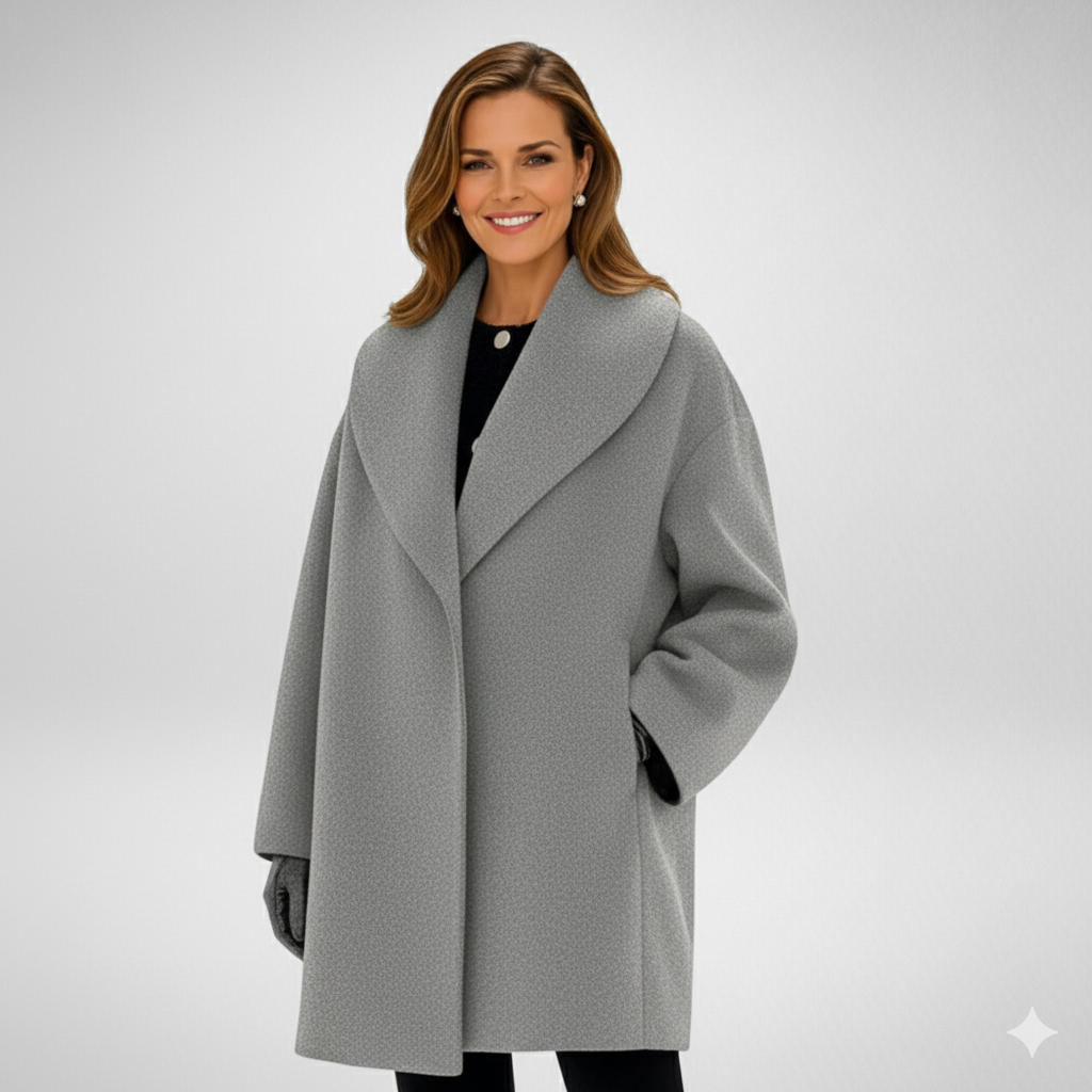 Bella Toronto™ | Genevieve - Wool Blend Elegance Coat