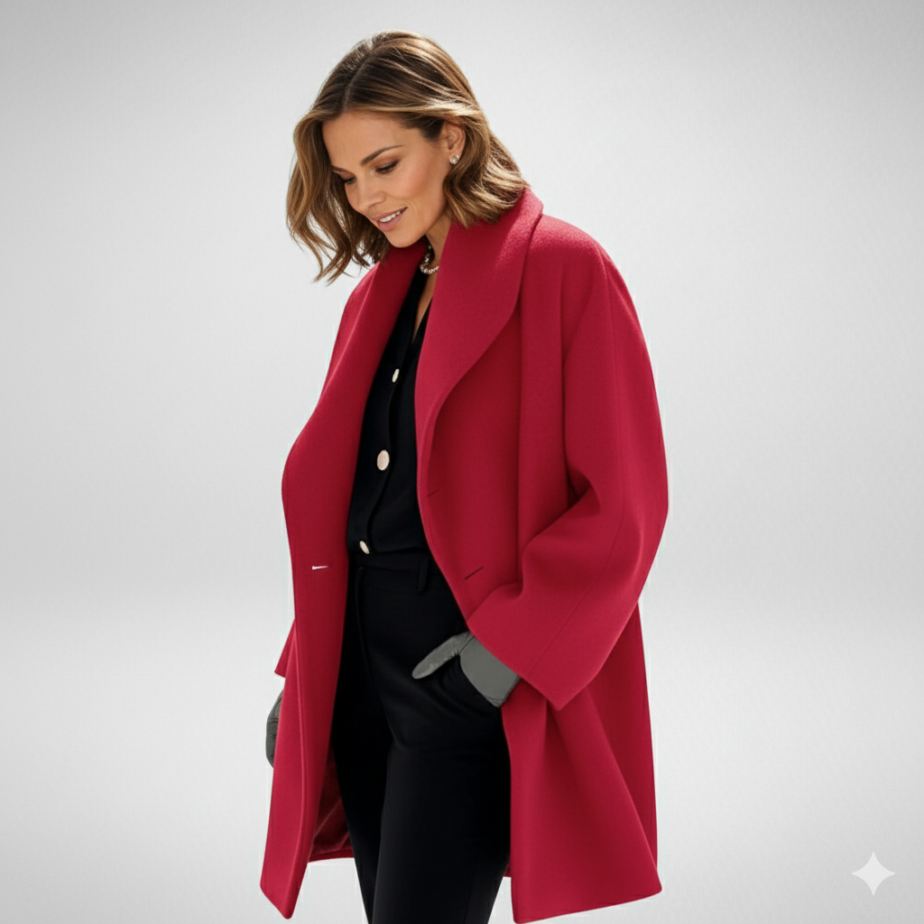 Bella Toronto™ | Genevieve - Wool Blend Elegance Coat