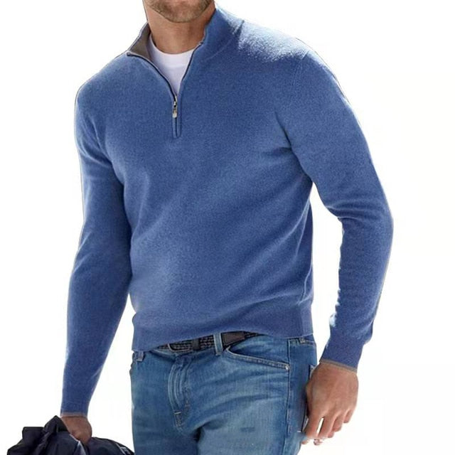 Perry |  V-Neck Sweater with Zipper