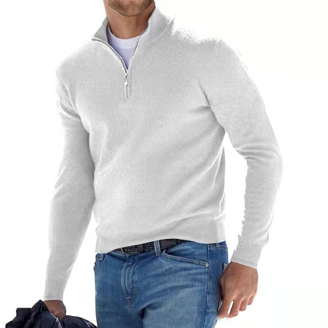 Perry |  V-Neck Sweater with Zipper