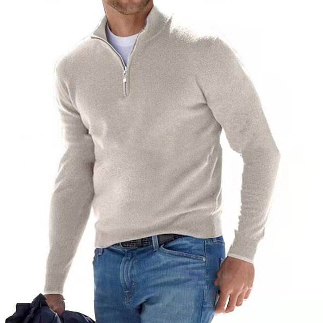 Perry |  V-Neck Sweater with Zipper