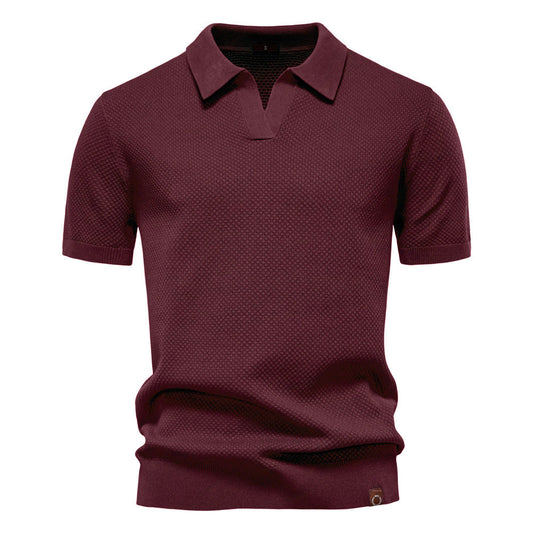 Sandro | Tailored Short-Sleeved Polo Shirt