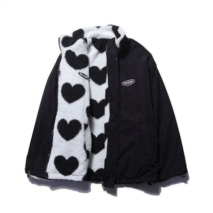 Bella | Reversible Heart Jacket