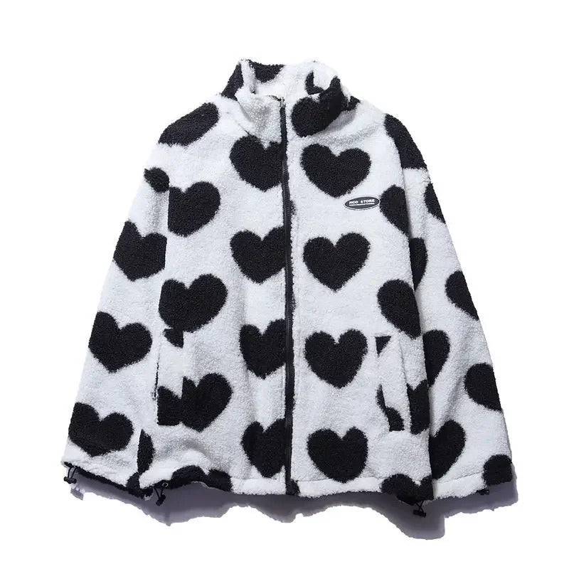 Bella | Reversible Heart Jacket