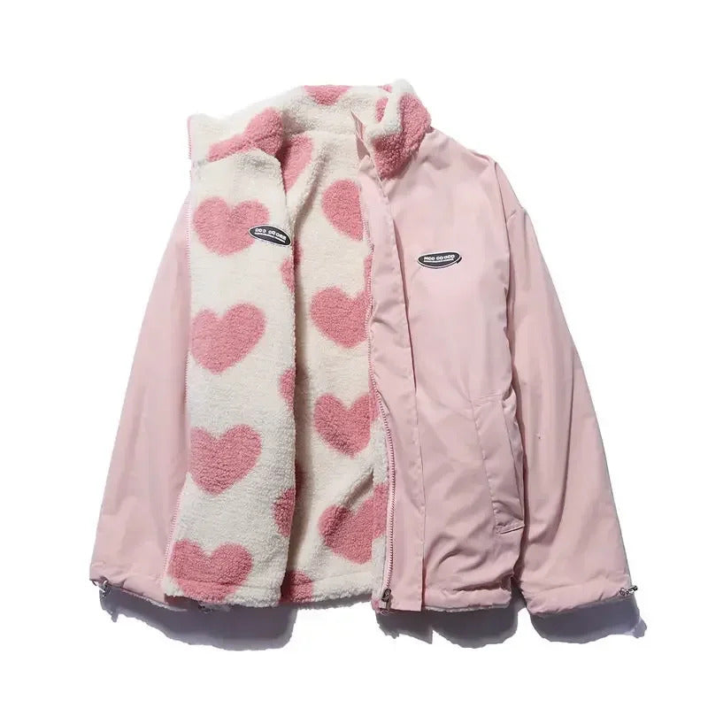 Bella | Reversible Heart Jacket