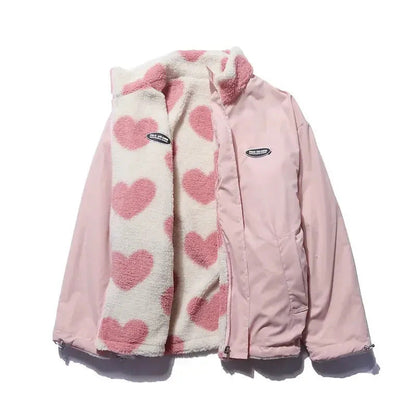 Bella | Reversible Heart Jacket