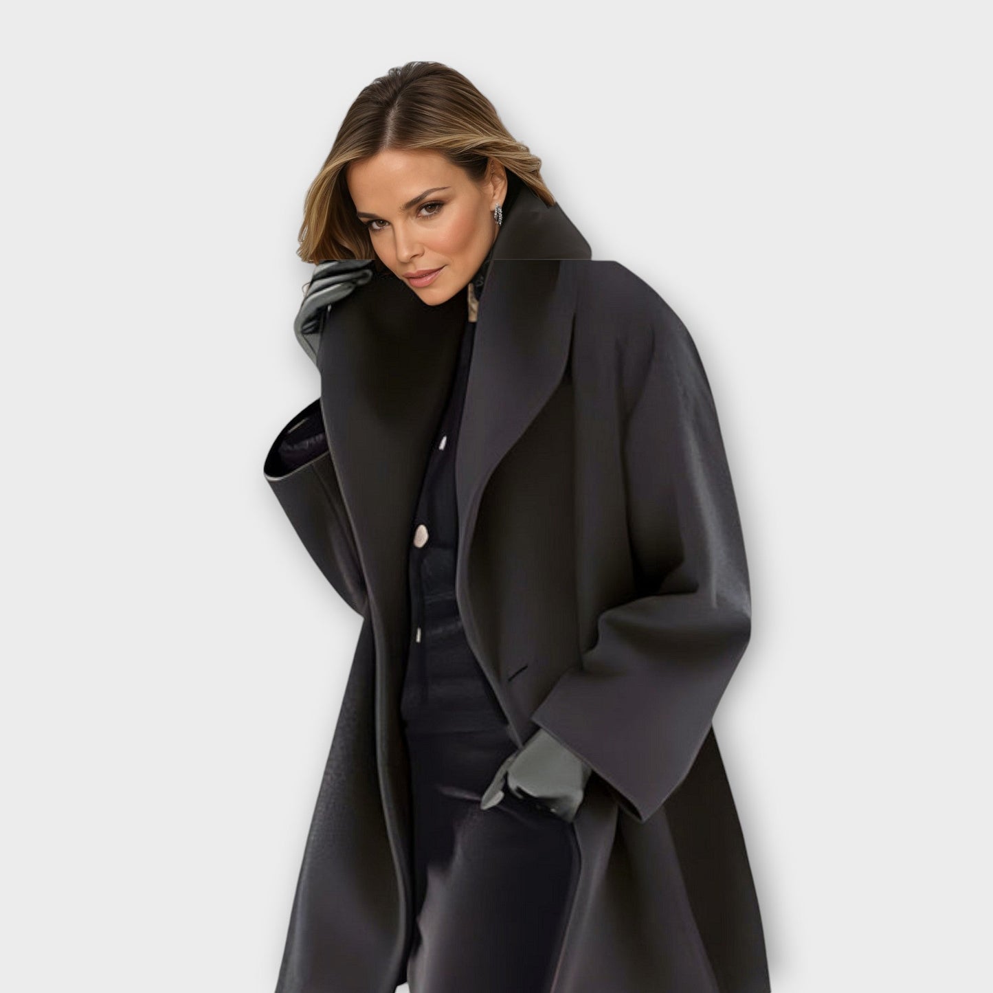 Bella Toronto™ | Genevieve - Wool Blend Elegance Coat
